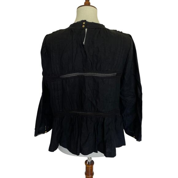 McGuire Denim Saint Simone Long Sleeve Blouse - Picture 2 of 4